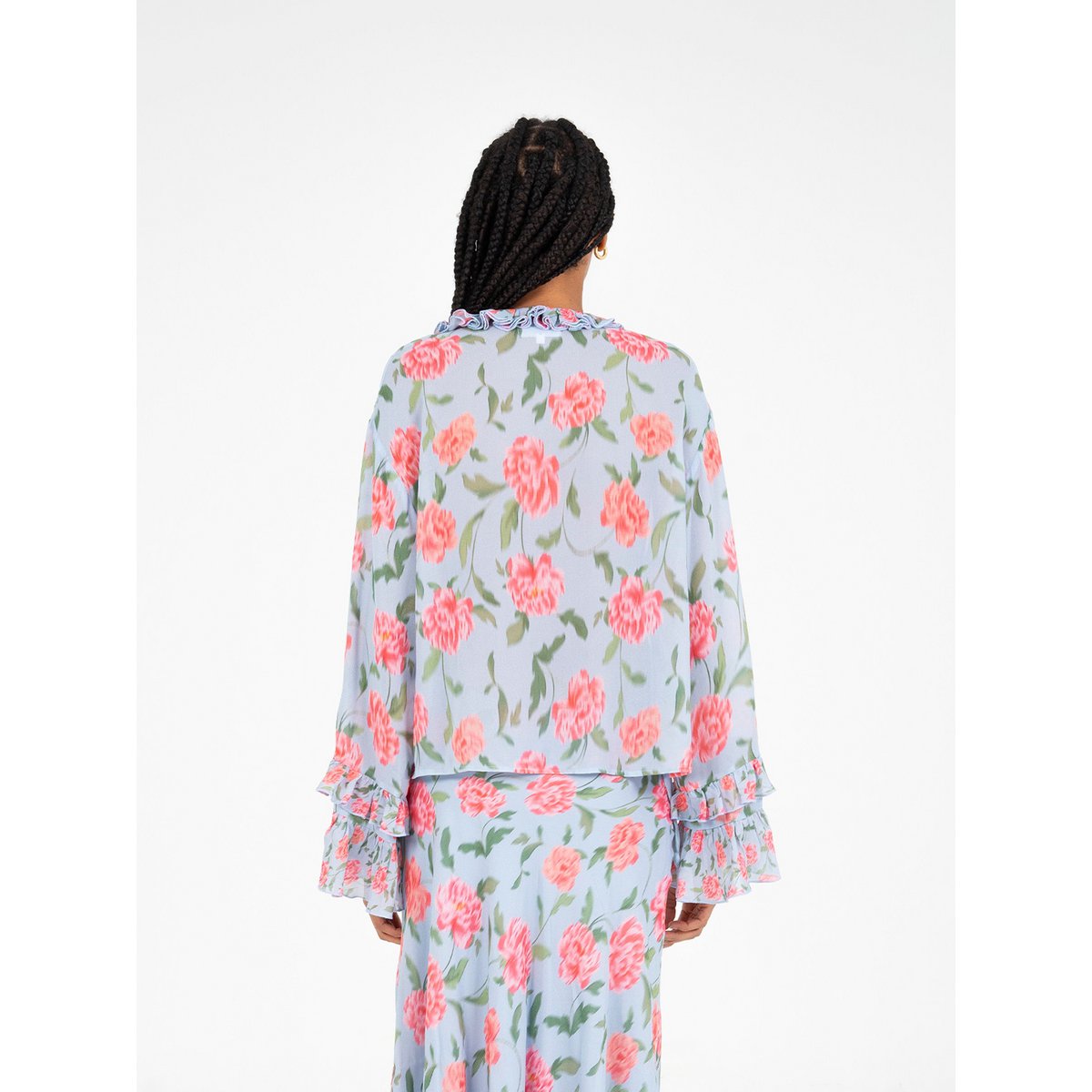 Floralis Floral Print Top