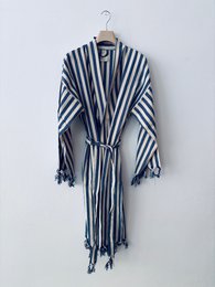 KIMONO - MEDITERRANEAN - BLUE - WHITE