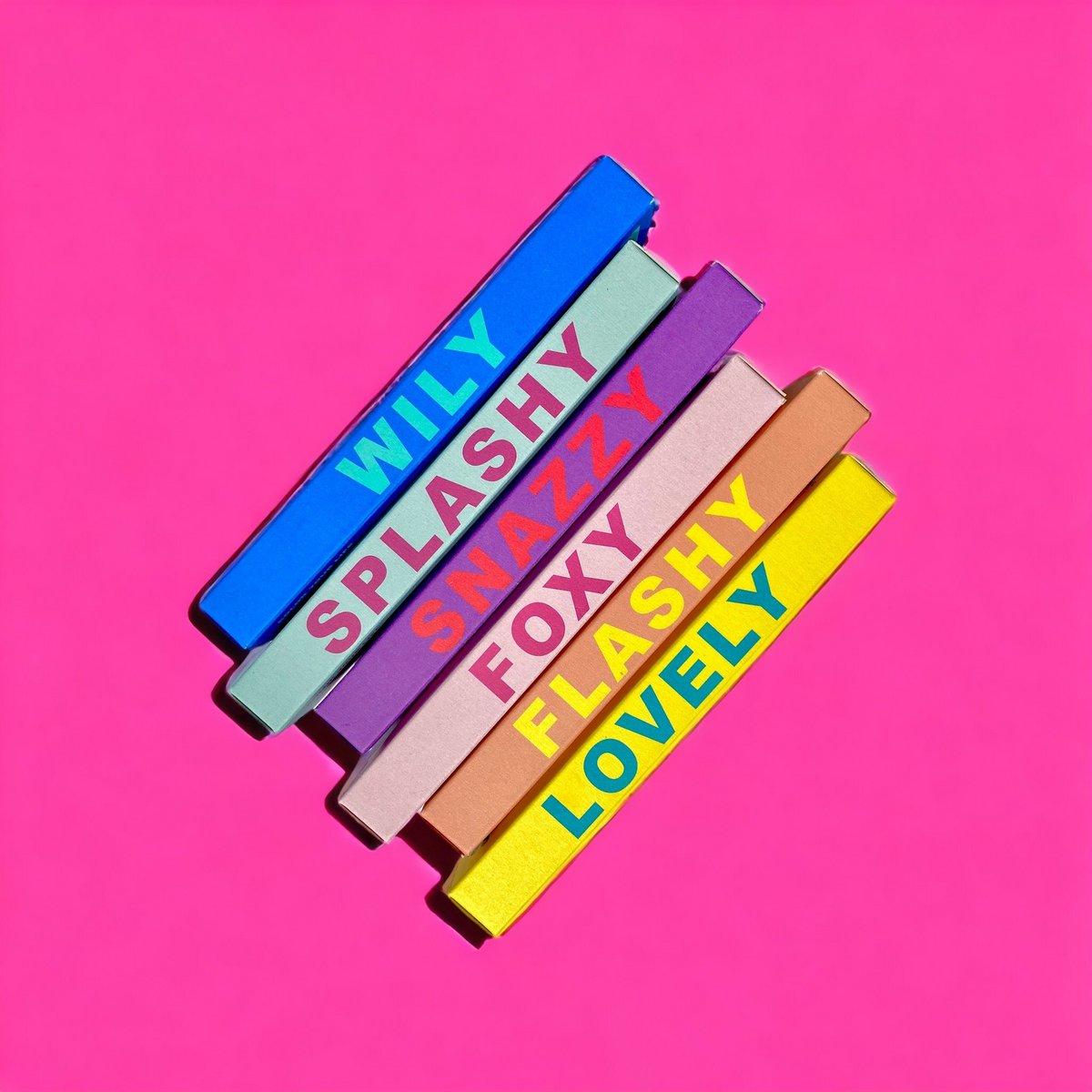 Rainbow Studio * Stabkerze 2er Set SNAZZY