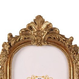 Photo Frame 10 x 15 cm - Gold - Resin 