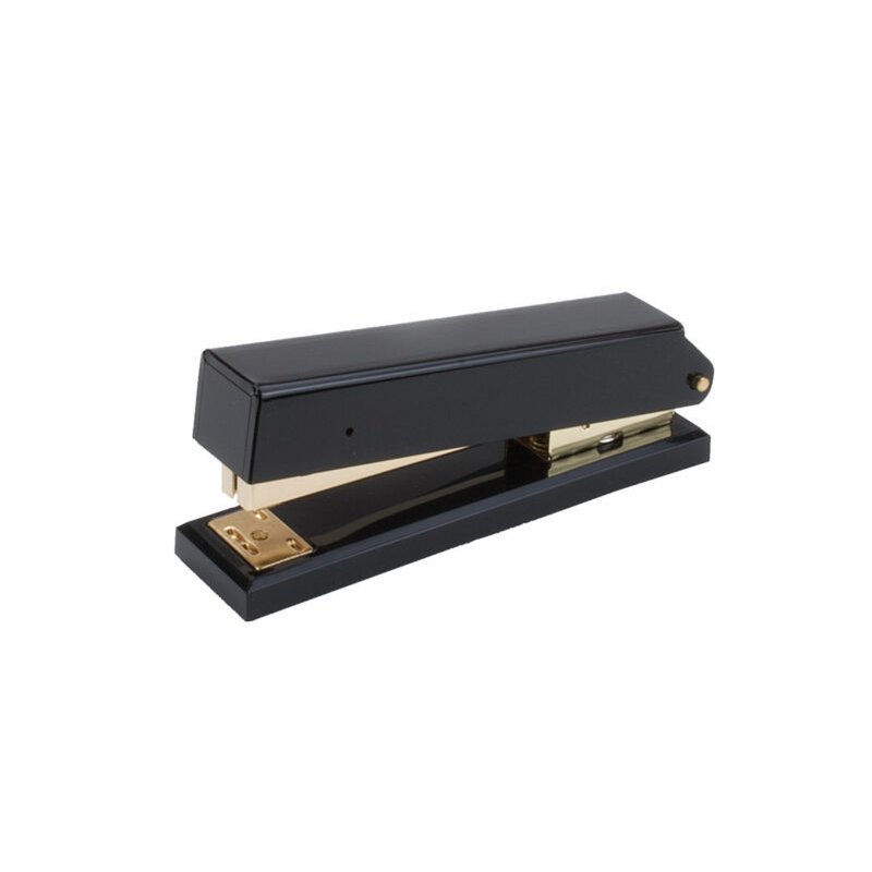 Heftgerät Schwarz Gold