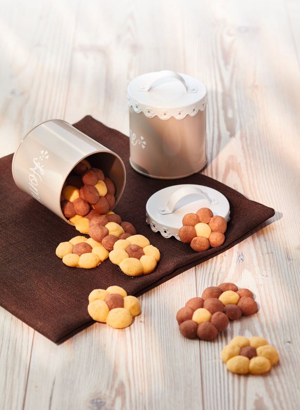 Foolproof mug kitchen - biscuits, biscuits, cookies & Co. (volume 3), incl. 3-piece measuring cup set with cutters
