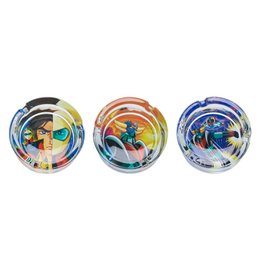 GOLDORAK Glass Ashtray 8 cm
