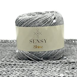 Filato Sensy Shine, 3,5 once, 340 iarde, calibro 2 fine