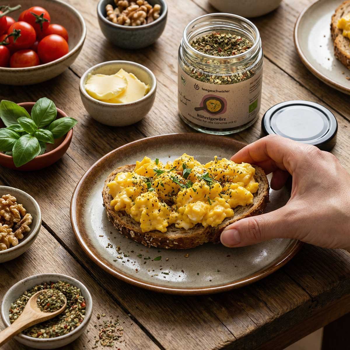 Organic scrambled spice