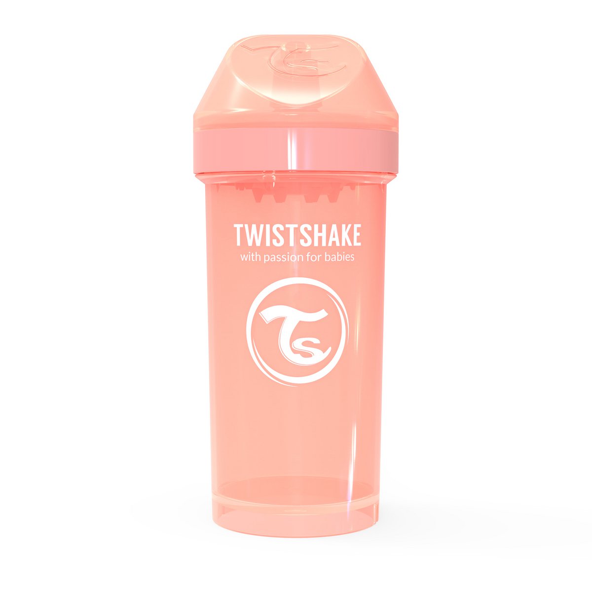 Kid cup 360ml pastel peach