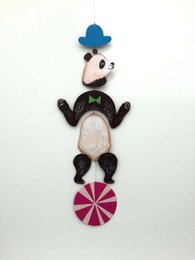 Nursery Cirucus Panda Kinetic Mobile