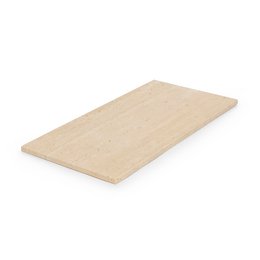 Travertine dienblad rechthoek L 20x40cm