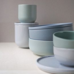 Misa 16 cm Malwa - zielona szałwia - 600 ml