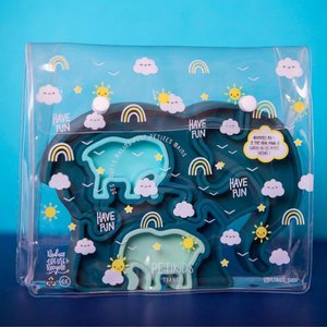 Montessori Awakening Toy - 3D -Puzzle: Mama und ihre Kleinen