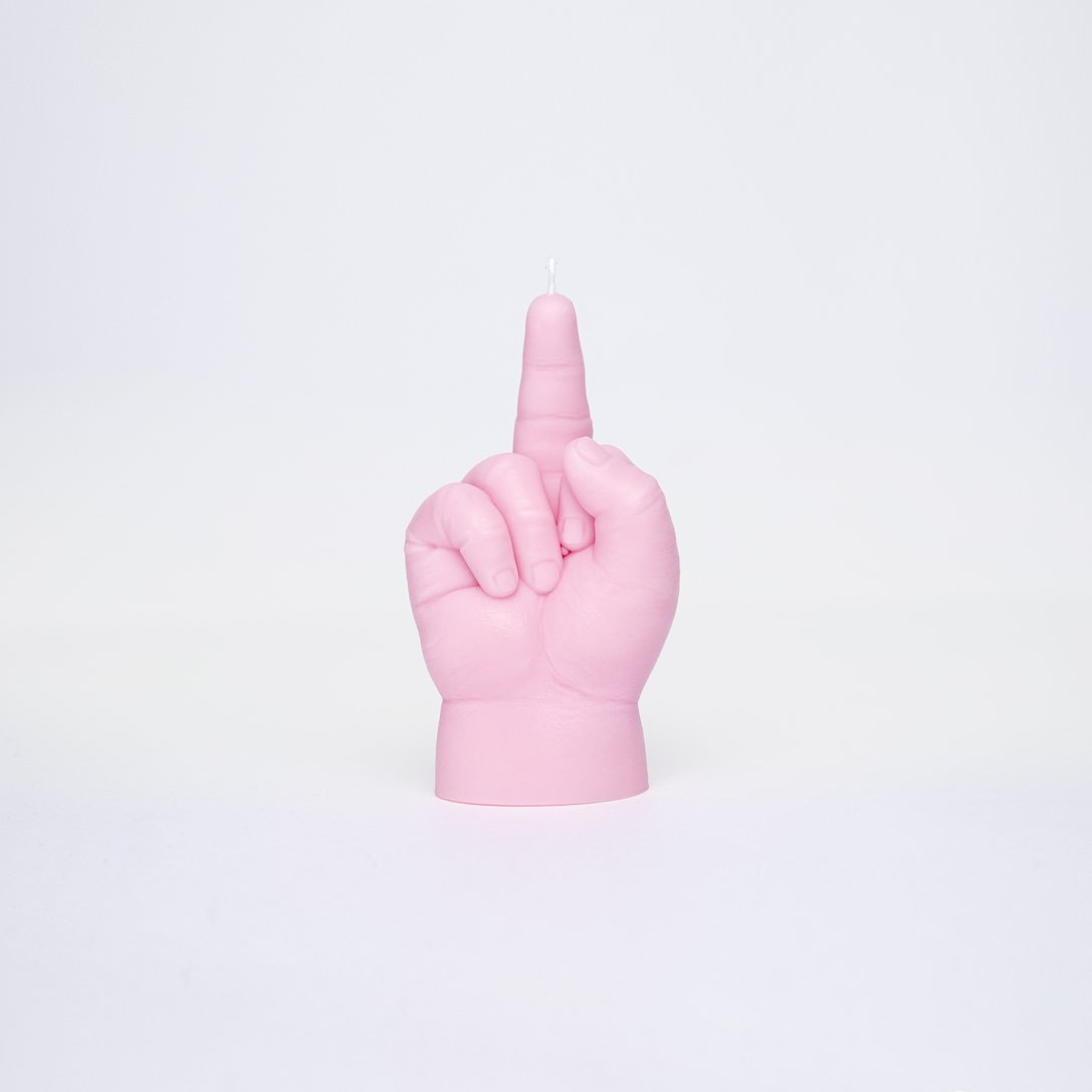 Baby F * CK YOU Candle Pink