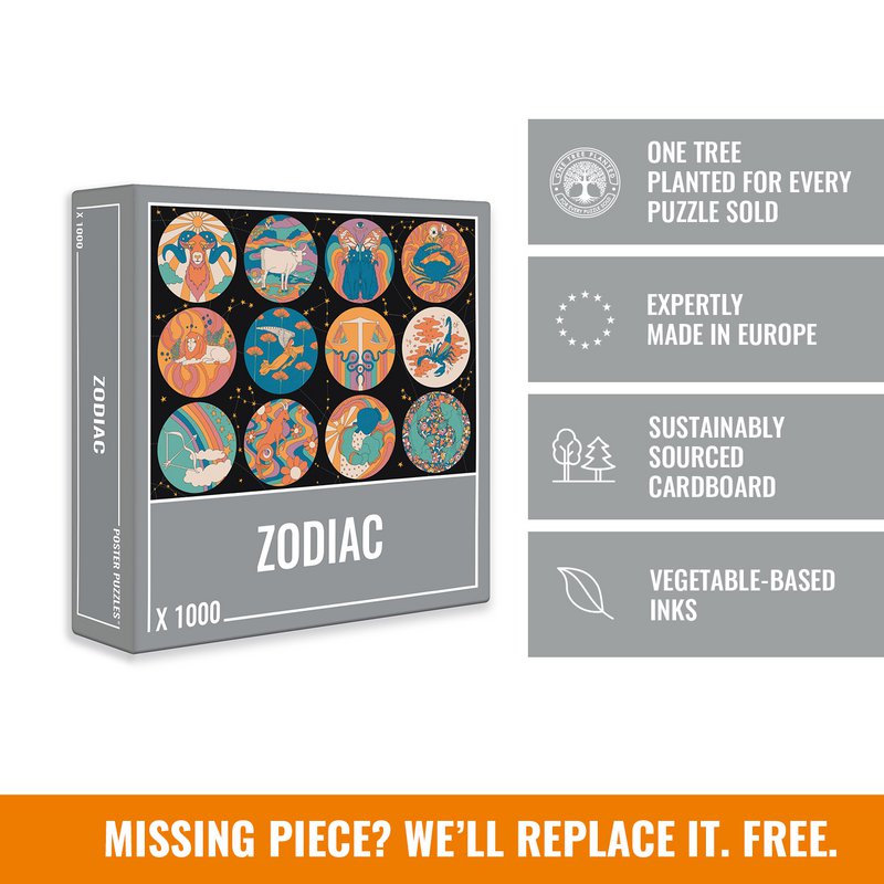 Zodiac legpuzzel (1000 stukjes)