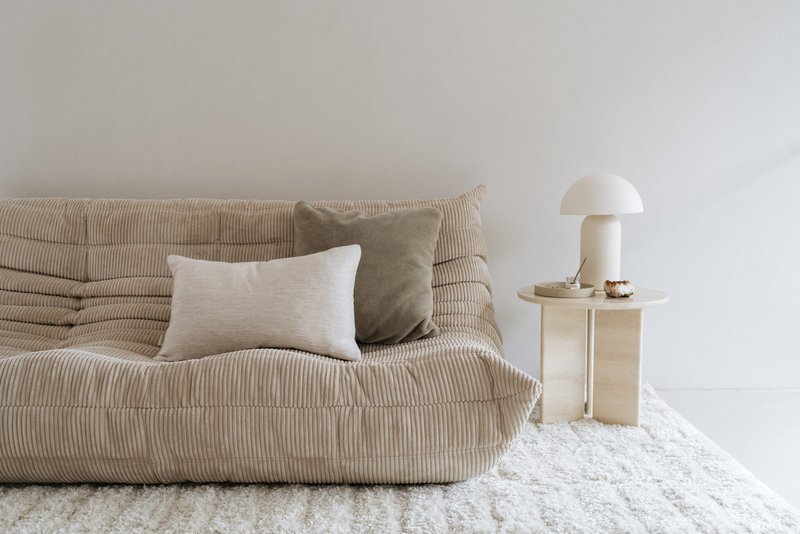 Luxury mohair decorative cushion cover Amy sage green 50x50 cm