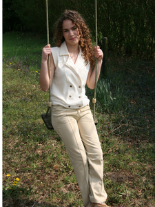 Funkle Girls Jogger Sandfarbe