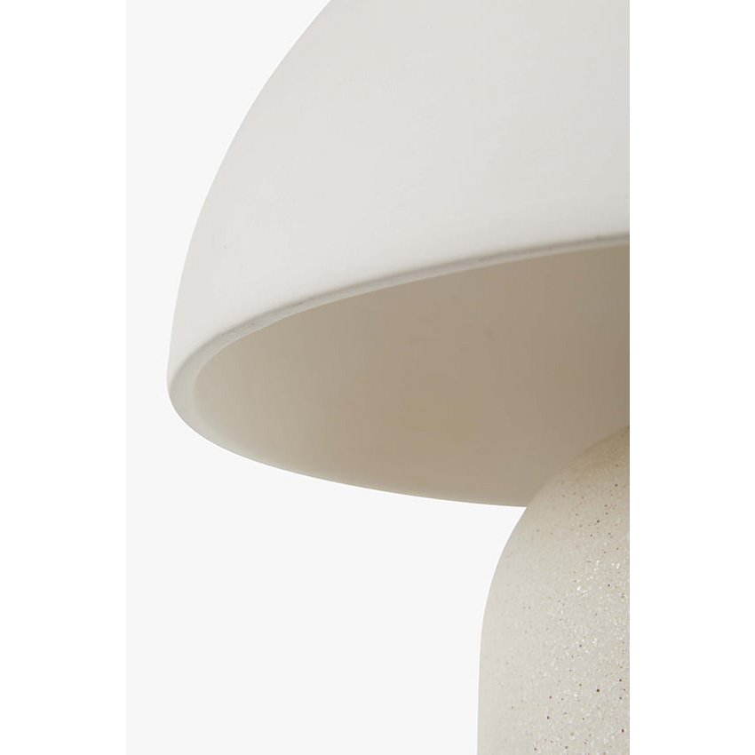 Handmade table lamp Maeve from Portuguese earthenware, natural