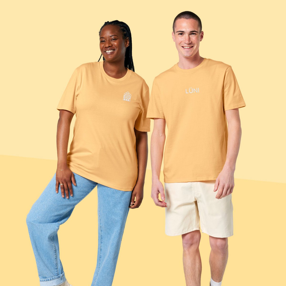 Koszulka unisex GIEBEL wykonana z bawełny organicznej