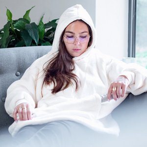 Innenponcho-Sofastiefel