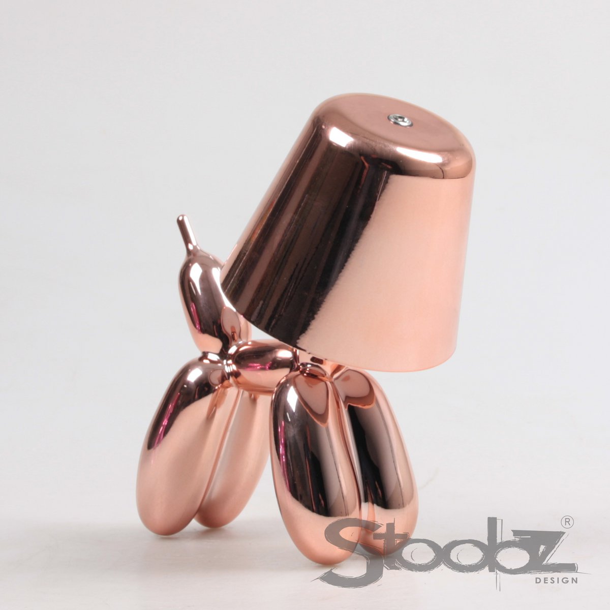 Balloon dog LED table lamp 16x10x18 cm Rose gold