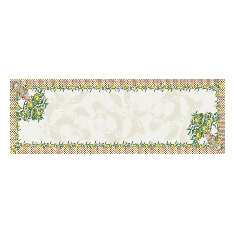 Chodnik 45x150cm 100% Bawełna - Cytryna