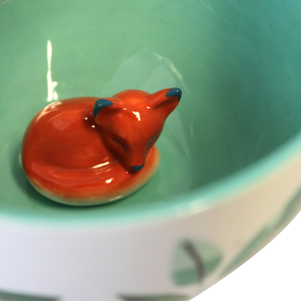SECRET GARDEN FOX TEACUP