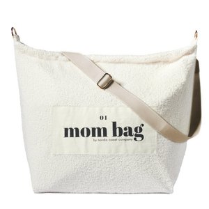 Mom Bag Teddy Bouclé Ivoor