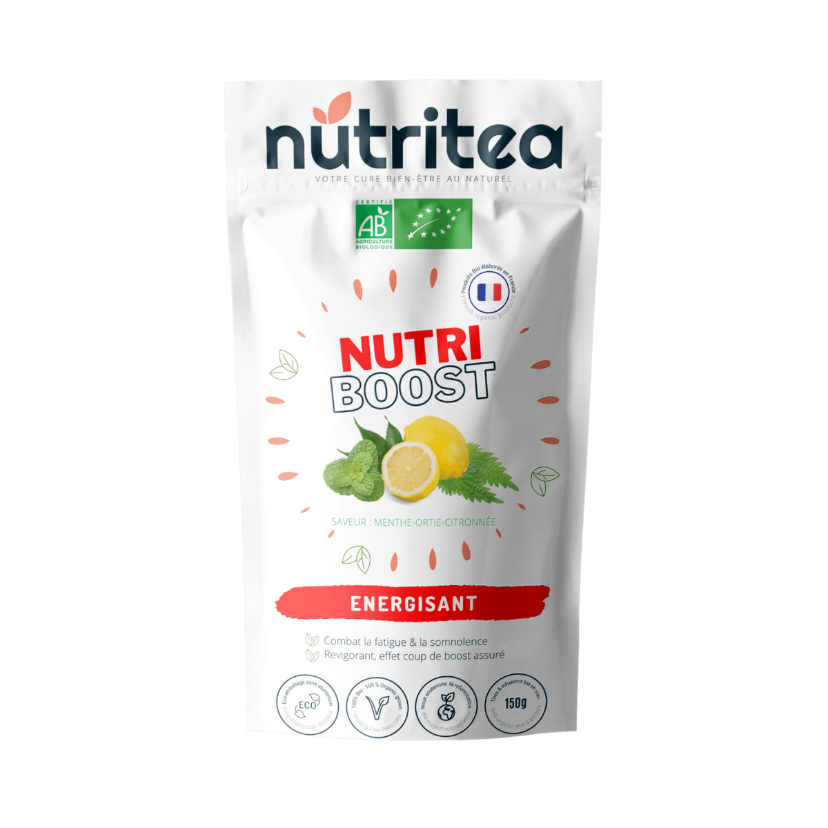 NutriBoost-Organic stimulerende anti-vermoeidheidsthee