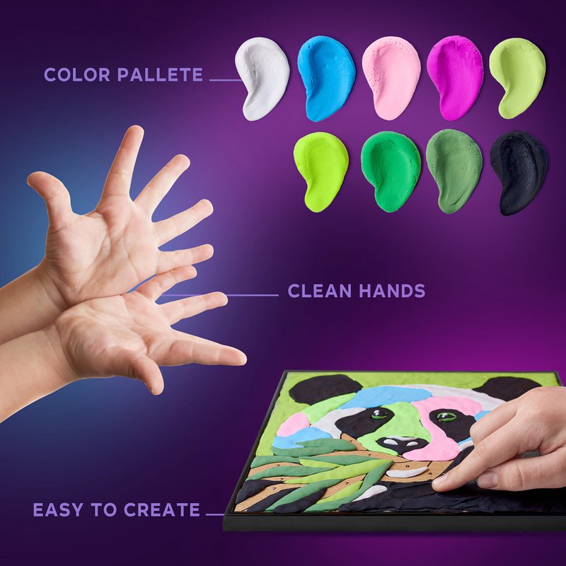Okto Sensory Art Kleuren Op Nummers - Dieren - Panda