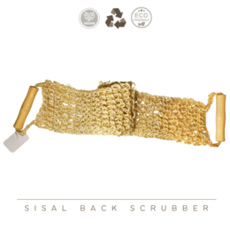green-goose Rückenschrubber Sisal Bambus