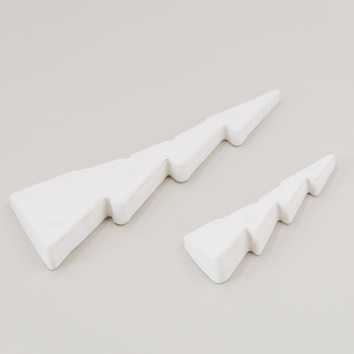 Papiertanne 2er Set nature (ve = 6 sets)
