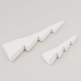 Papiertanne 2er Set nature (ve = 6 sets)
