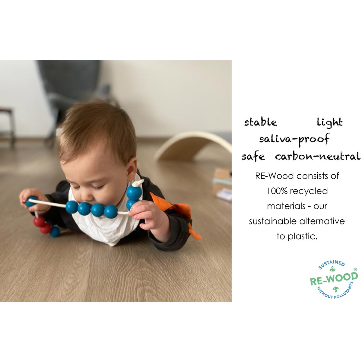 Geometryczne układanie płytek Pattern Blocks (250 sztuk) | Symetria mandali RE-Wood®