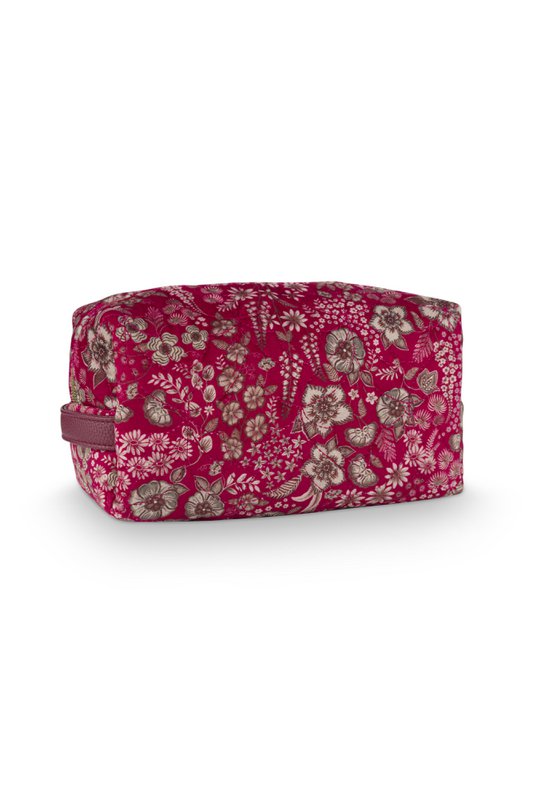 Coco Cosmetic Bag Medium Quilted Daisy Dreams Red 21.5x10x10.5cm