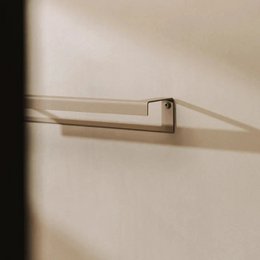 Toallero Siena – barra para toalla baño en acero inoxidable