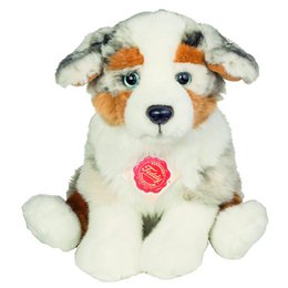 Australian Shepherd puppy sitting 22 cm - plush toy - soft toy