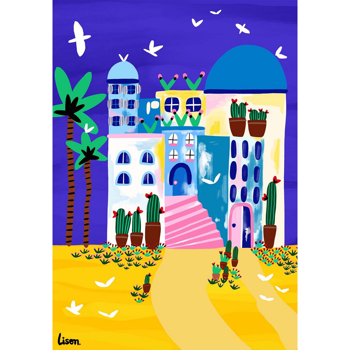Chefchaouen, Lison Baugé - 540 Stück