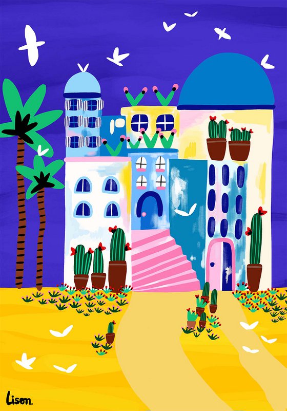 Chefchaouen, Lison Baugé - 540 stk