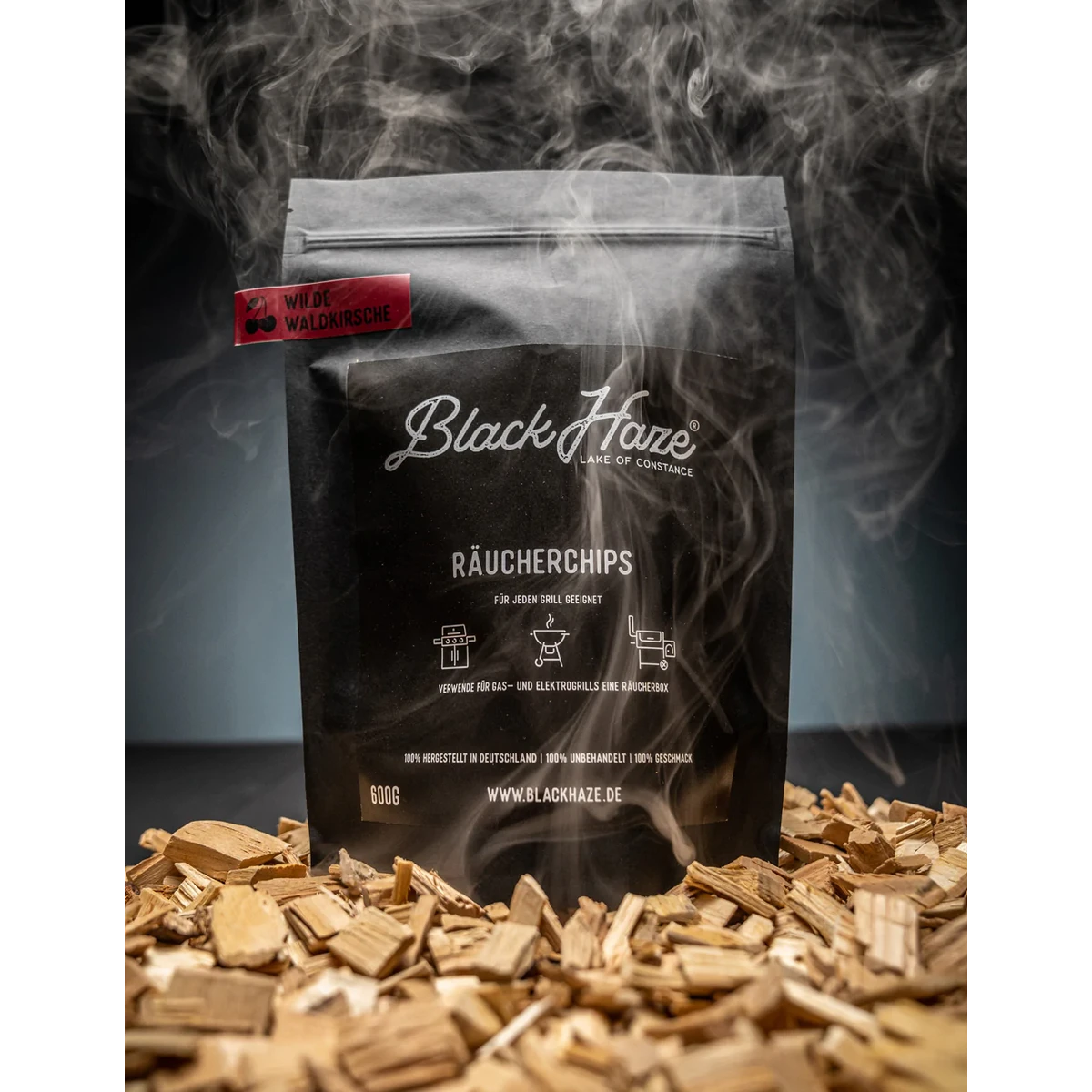 Black Haze - Räucherchips Kirsche