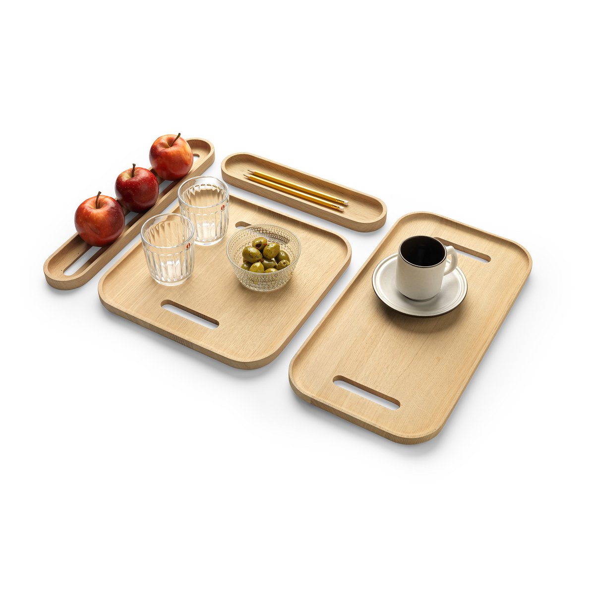 Small tray (30x30cm) Eikenhout