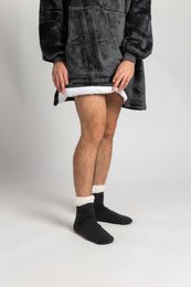 Vitapur - Manta sudadera + calcetines - Gris