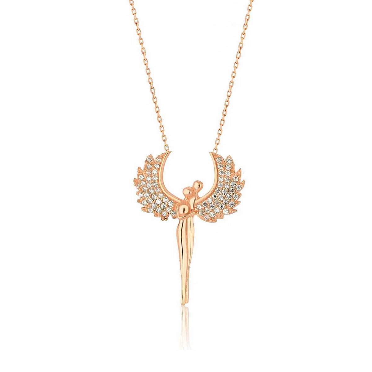CATENA SOULMATE IN ORO ROSA