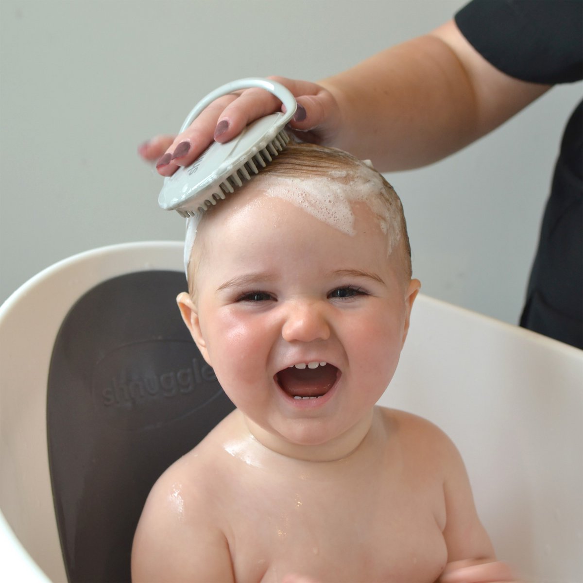 Bath brush grey
