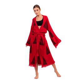 Kimono lungo a piramide