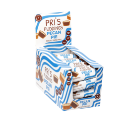 Pecan pie snack bars in 16-pack, featuring a sweet and nutty flavor with a soft, chewy texture.