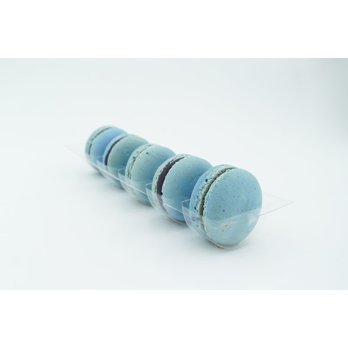Bosbessen Macarons