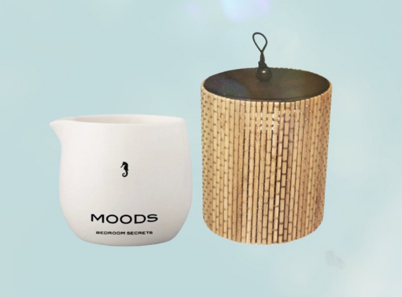 Massage oil candle
