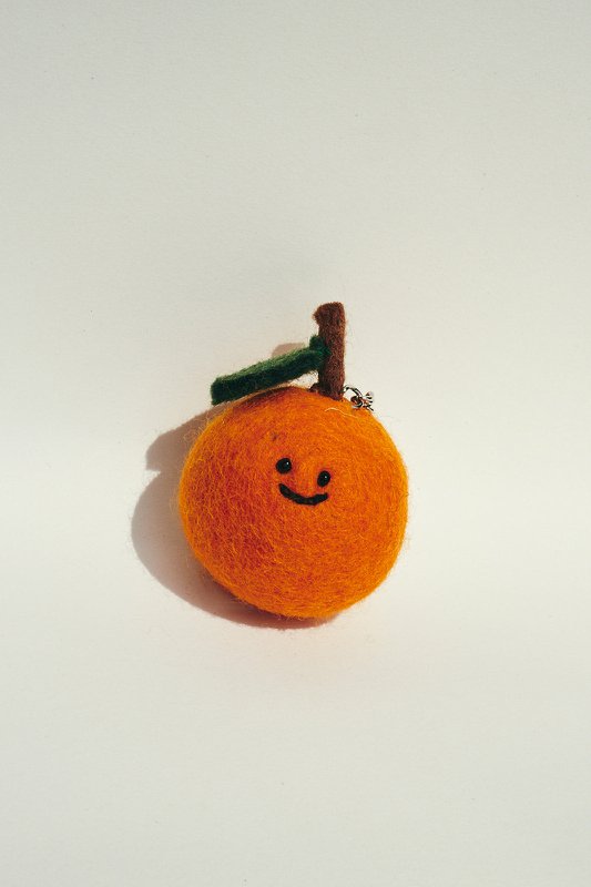 Orange keychain
