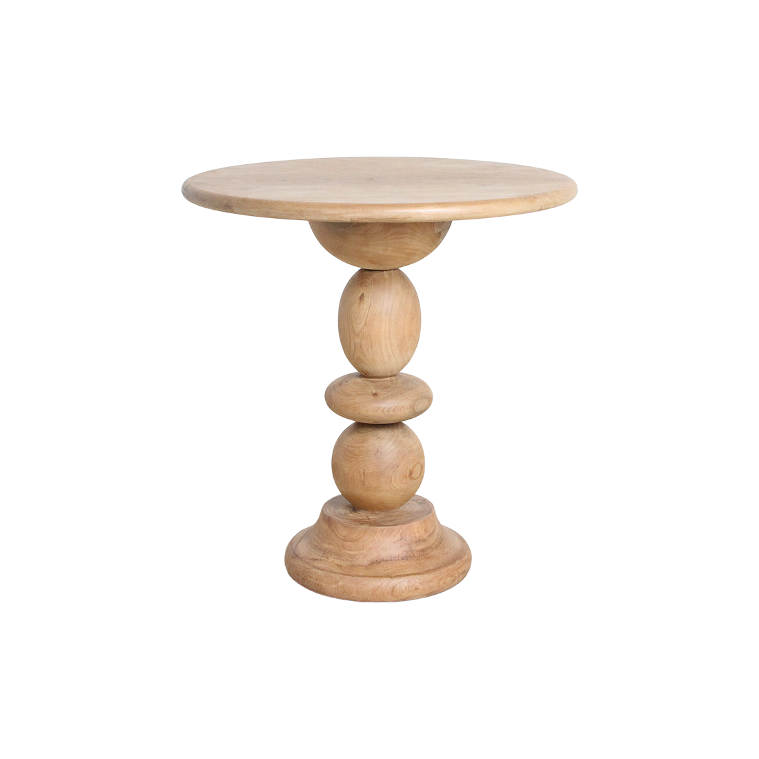Bistrotisch aus Teakholz - Gartentisch - Ø 69 cm
