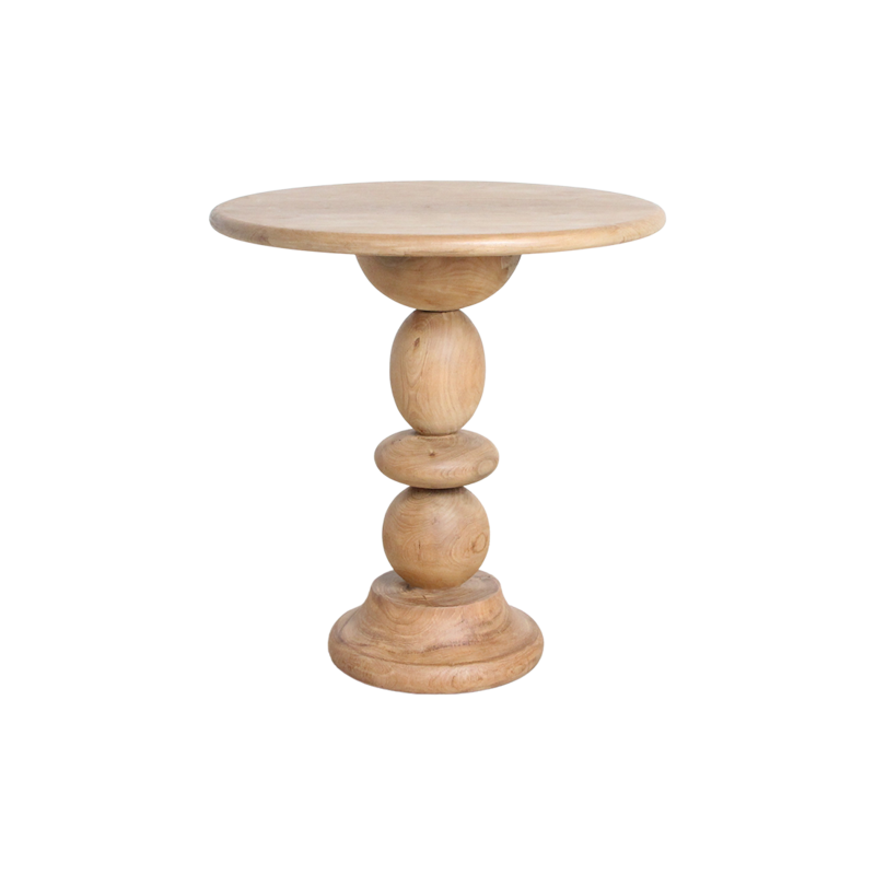 Bistrotisch aus Teakholz - Gartentisch - Ø 69 cm