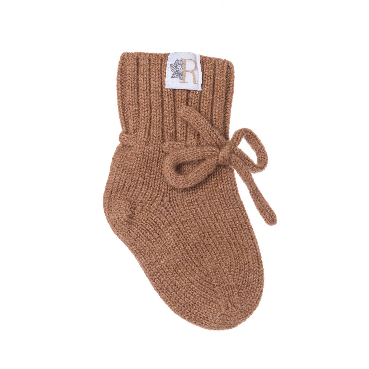 Rosini slippers merino wool - chocolate