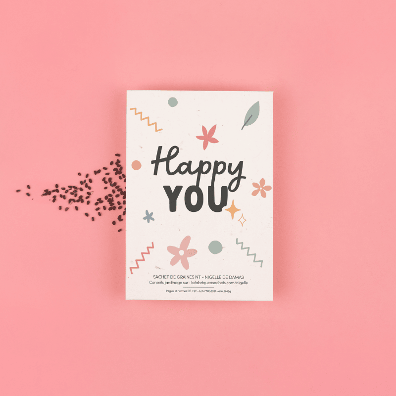 Happy You - Pacchetto di semi di Nigella